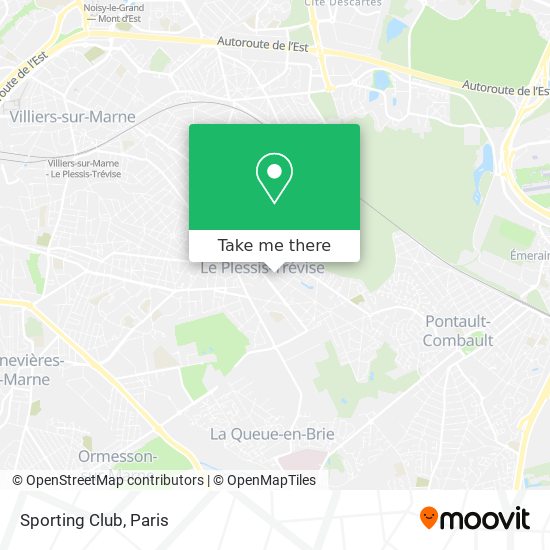 Sporting Club map