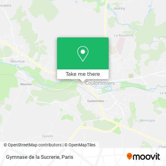 Gymnase de la Sucrerie map