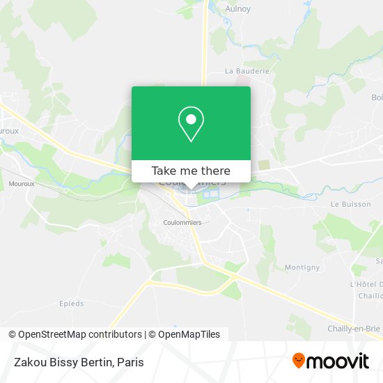 Zakou Bissy Bertin map