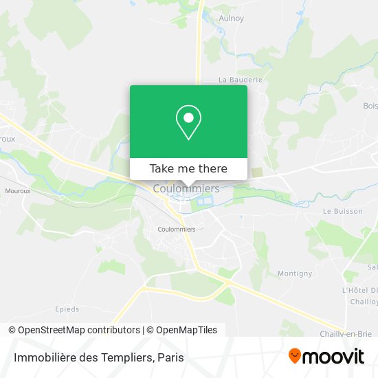 Immobilière des Templiers map