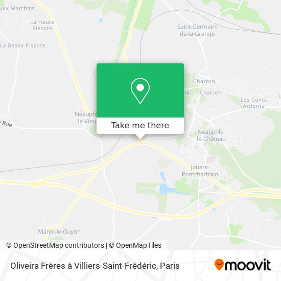 Oliveira Frères à Villiers-Saint-Frédéric map