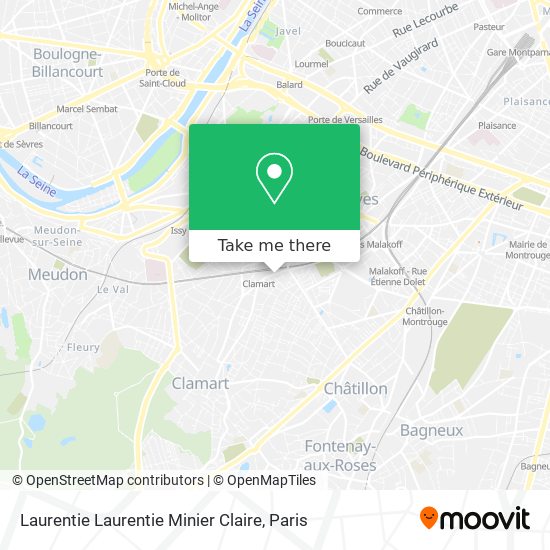 Laurentie Laurentie Minier Claire map