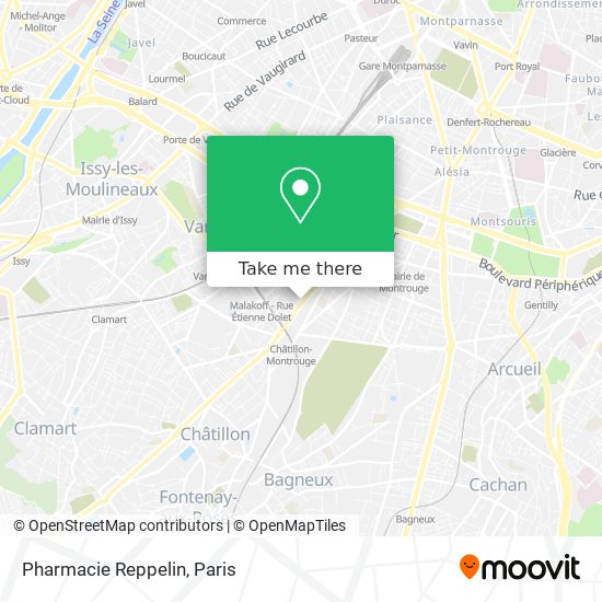 Mapa Pharmacie Reppelin