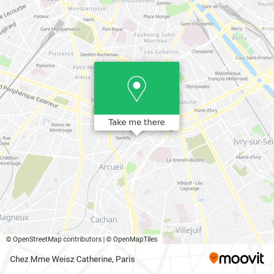Mapa Chez Mme Weisz Catherine