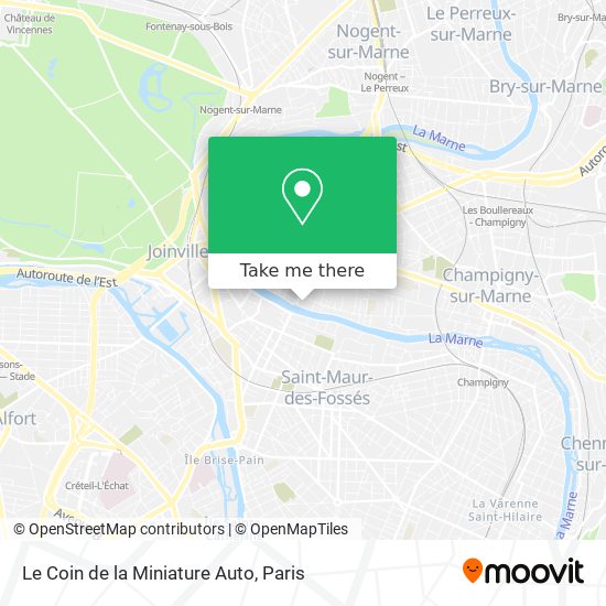 Le Coin de la Miniature Auto map