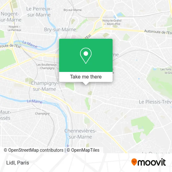 Lidl map