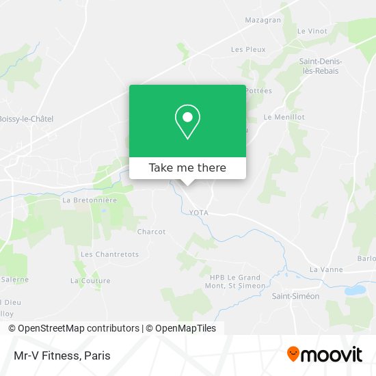 Mr-V Fitness map