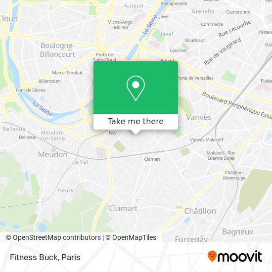 Mapa Fitness Buck