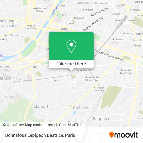 Bonnafous Lepigeon Beatrice map