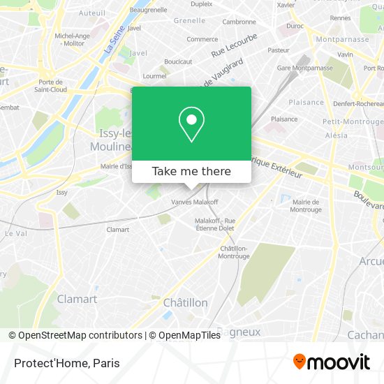 Protect'Home map