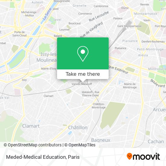Meded-Medical Education map