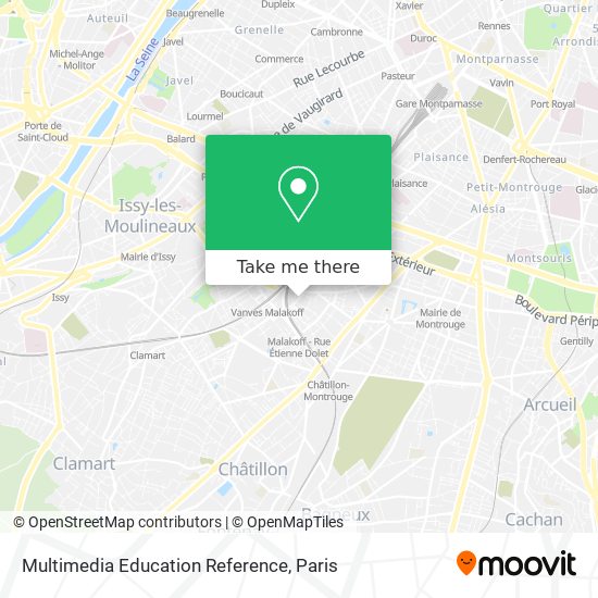 Multimedia Education Reference map