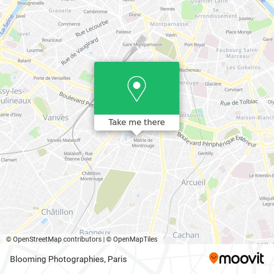 Blooming Photographies map