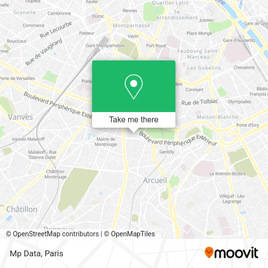 Mapa Mp Data