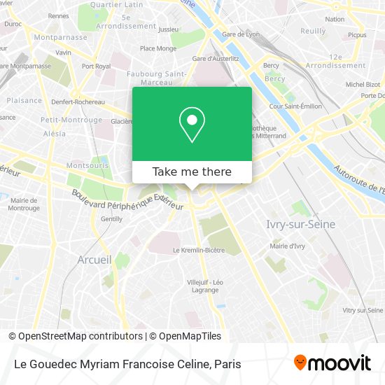 Mapa Le Gouedec Myriam Francoise Celine