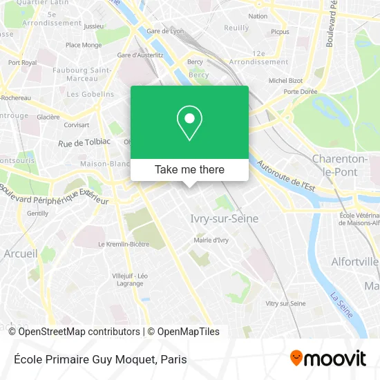École Primaire Guy Moquet map