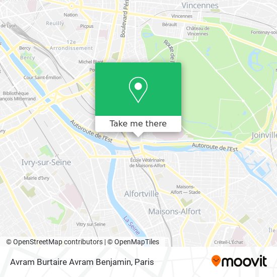 Avram Burtaire Avram Benjamin map