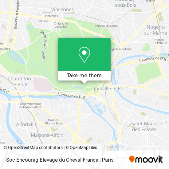 Mapa Soc Encourag Elevage du Cheval Francai