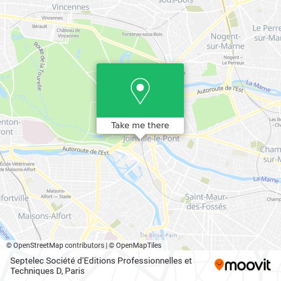 Septelec Société d'Editions Professionnelles et Techniques D map