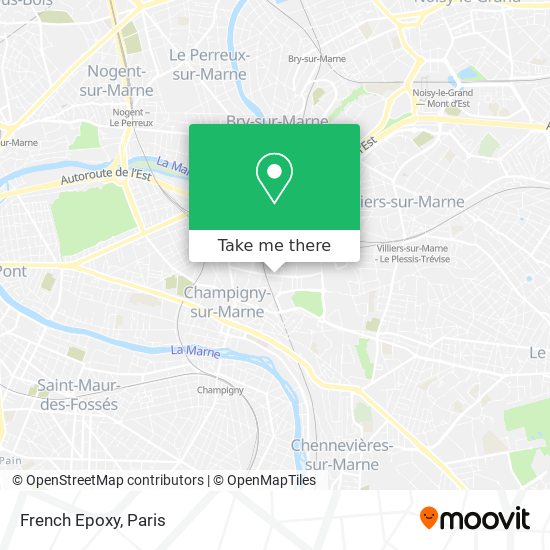 French Epoxy map