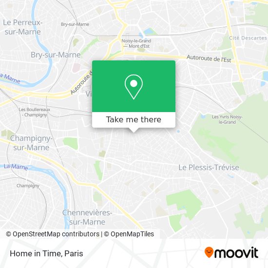 Home in Time map