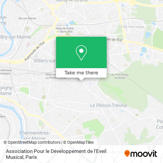 Association Pour le Développement de l'Eveil Musical map