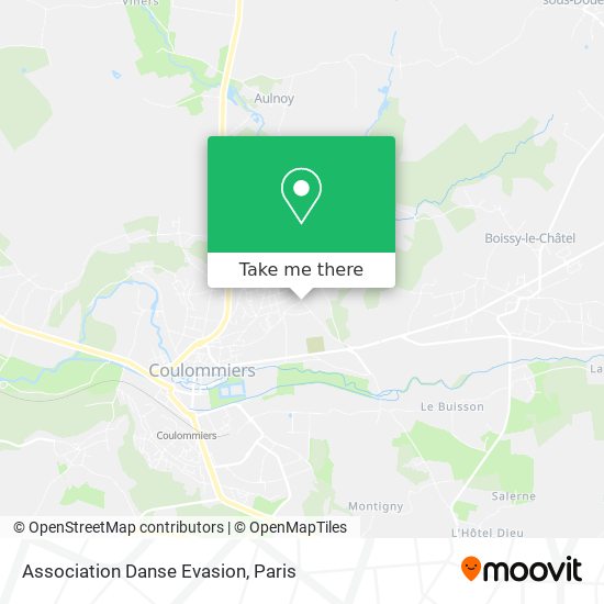 Association Danse Evasion map