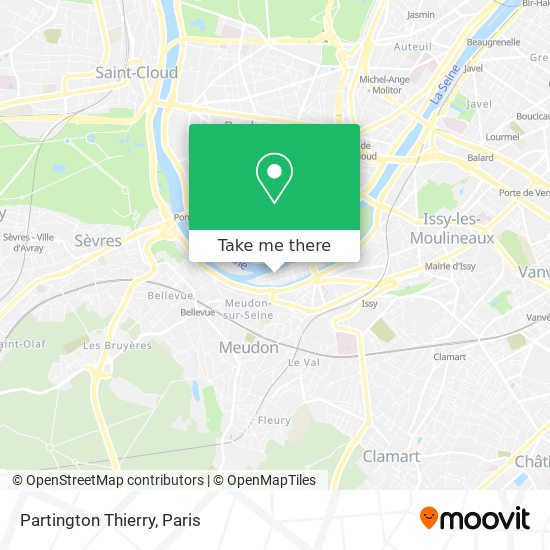 Mapa Partington Thierry