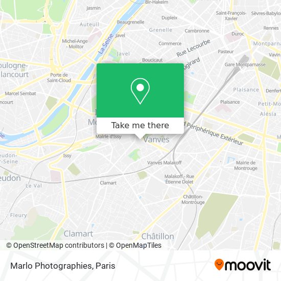 Marlo Photographies map