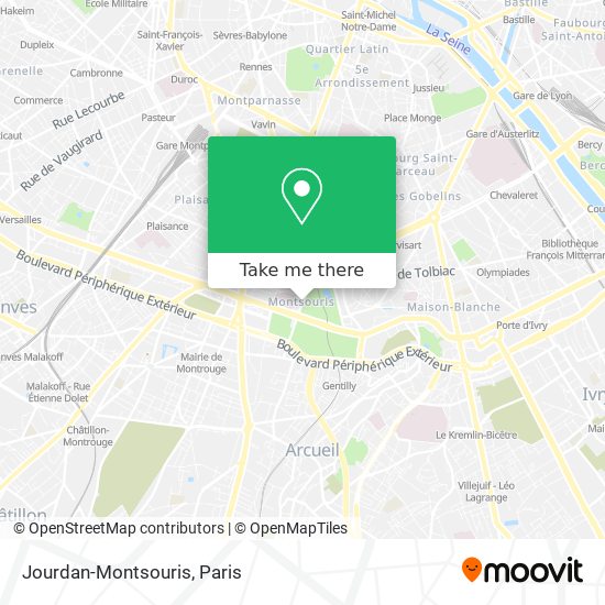 Jourdan-Montsouris map