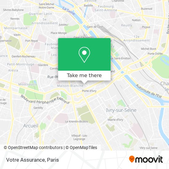 Votre Assurance map