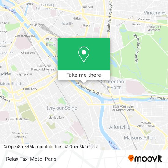 Relax Taxi Moto map