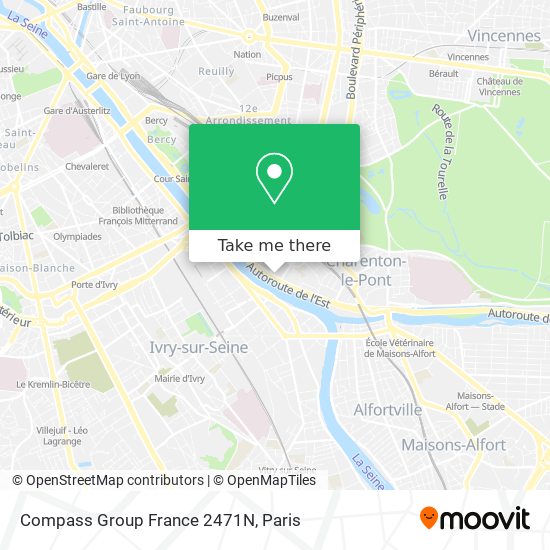 Compass Group France 2471N map