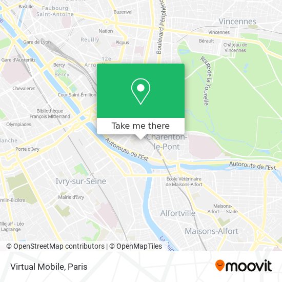 Virtual Mobile map