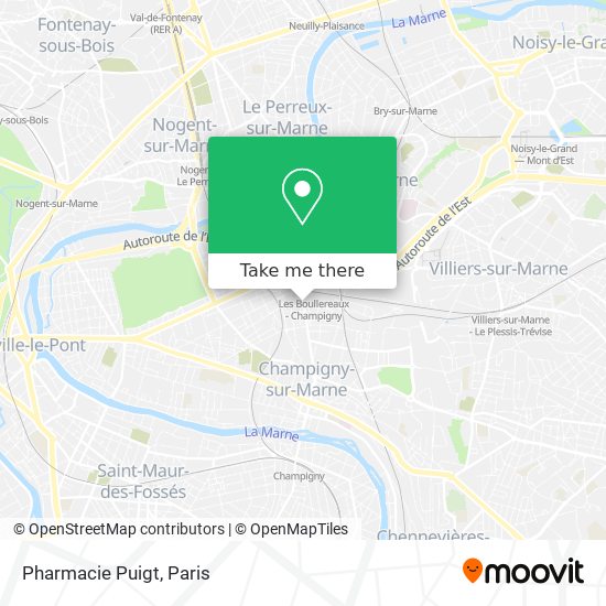 Pharmacie Puigt map