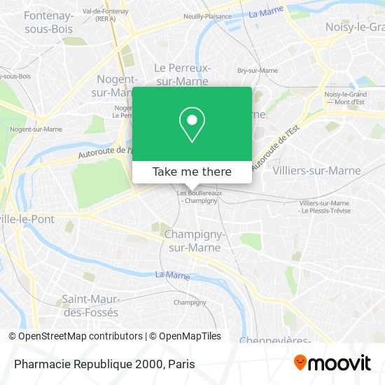 Pharmacie Republique 2000 map