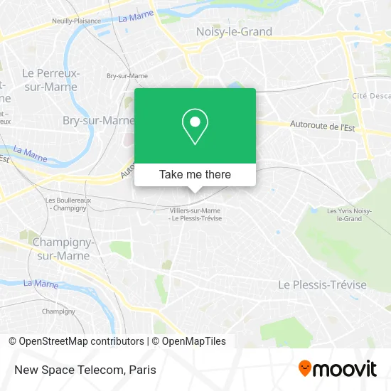 New Space Telecom map