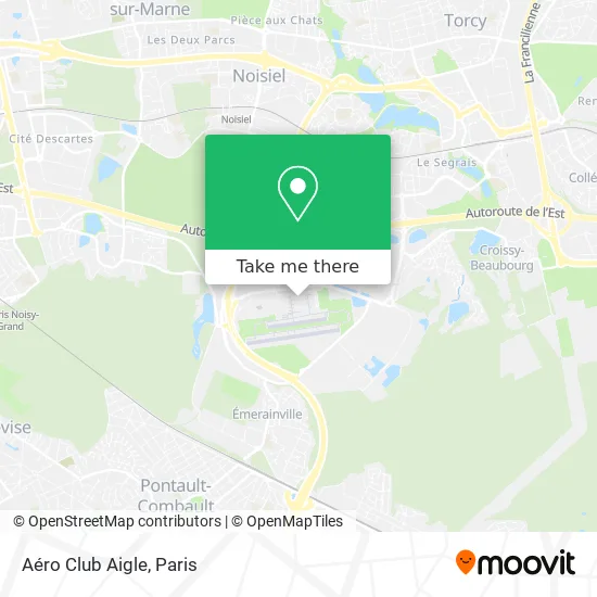 Aéro Club Aigle map
