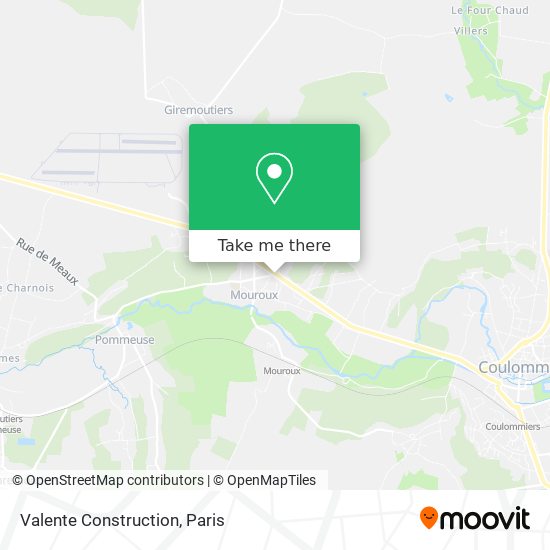 Mapa Valente Construction