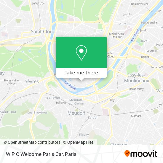 W P C Welcome Paris Car map