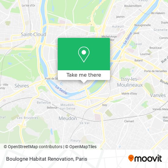 Boulogne Habitat Renovation map