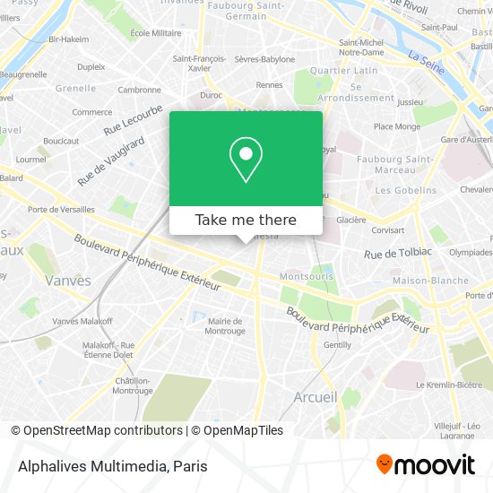 Alphalives Multimedia map