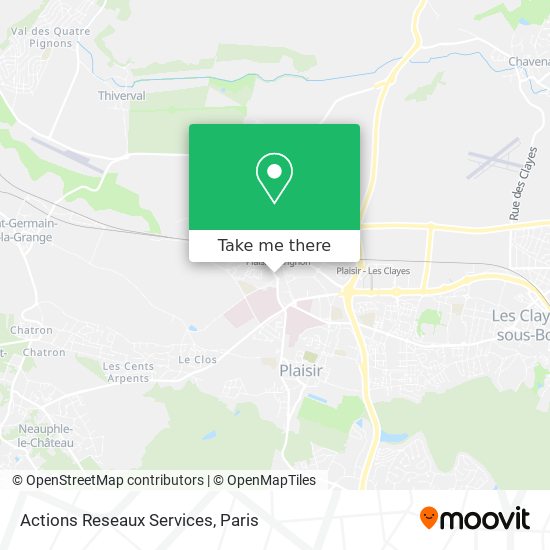 Mapa Actions Reseaux Services