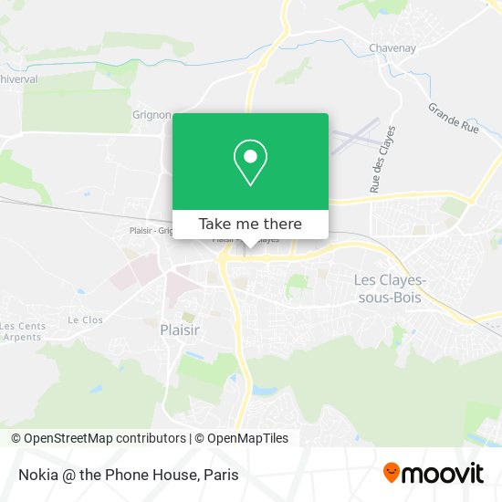 Mapa Nokia @ the Phone House
