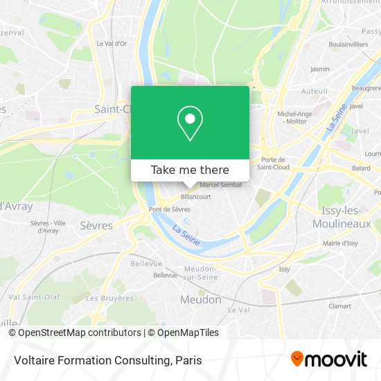 Voltaire Formation Consulting map