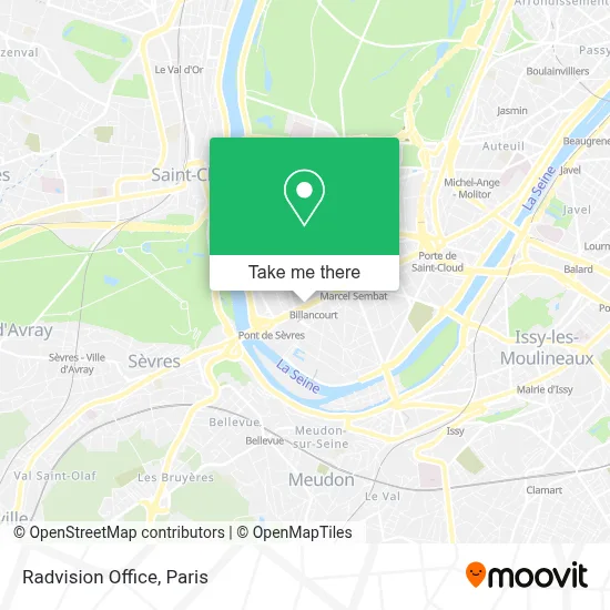 Radvision Office map