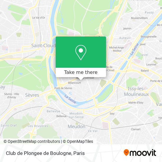 Club de Plongee de Boulogne map