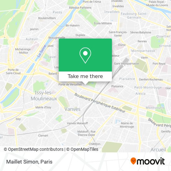 Maillet Simon map