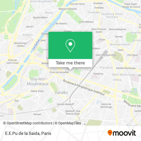 E.E.Pu de la Saida map