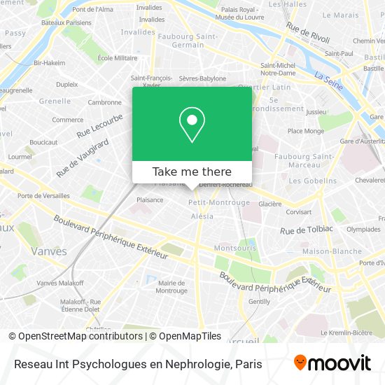 Reseau Int Psychologues en Nephrologie map